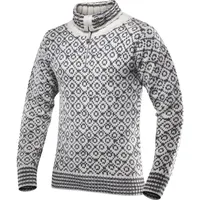 Devold of Norway Devold Svalbard Wool Zip Neck offwhite/anthracite