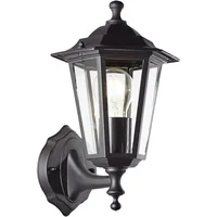 Lightbox Außen Wandlampe mit Glas Regenschutz - stehend -