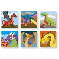 PlayMais PlayMais® Card Set Mosaic Fantasy Dragon