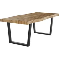 Jockenhöfer Gruppe Esstisch »Don«, in Baumkantenoptik, 200x100 cm, Plattenstärke