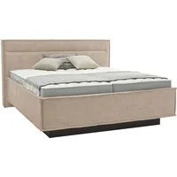 Musterring Polsterbett MUSTERRING "JustB SC 100", beige (helbeige, helbeige,