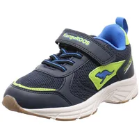 KangaROOS K-NI Chino EV Hallenturnschuh, dk Navy/Lime, 37 EU
