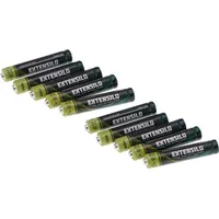 EXTENSILO 10x aaaa Rundzellenbatterien ... Primärbatterien (550mAh, 1,5V, Alkaline)