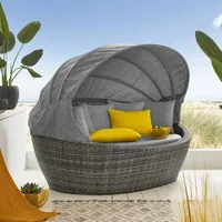 LC Garden Vivera Loungesofa anthrazit/weiß