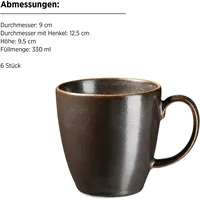 Mäser Kaffeebecher Set postsicher, Serie Powerful