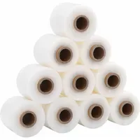 VidaXL Stretchfolie mit Griff 10 Stk. Transparent 23 μm