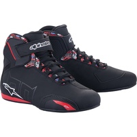 Alpinestars FQ20 Sektor Motorradschuhe - Schwarz/Hellrot / 10 US