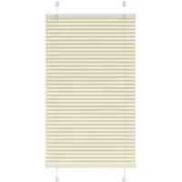 VidaXL Plissee Creme 70 x 150 cm / Fenstergröße