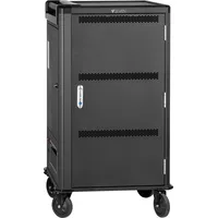 V7 Charge Cart 30 Device Schuko, Notebookwagen, Schwarz, Grau