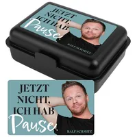 Ralf Schmitz Brotdose ich hab Pause Butterbrotdose Lunchbox in