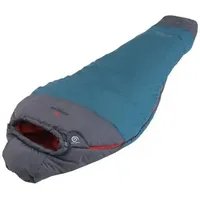 Robens Spire I -1°C Mumienschlafsack, 220x80x50cm, Reißverschluss rechts, blau/grau