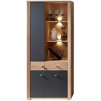 Innostyle Regal Stauraumelement PABLO Artisan Eiche - Graphit