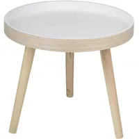 ARTI CASA Beistelltisch Rund Ø40 cm Wohnzimmertisch Holz Couchtisch