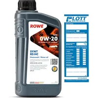 Rowe HIGHTEC SYNT RS HC 20134 0W-20 1 l