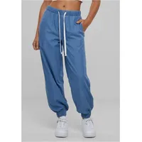 URBAN CLASSICS Damen Trainingshose Ladies Light Denim Jogpants, lässige