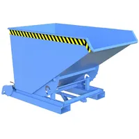 Bauer Südlohn Spänebehälter S4A 1200, lackiert, Lichtblau