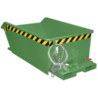 Bauer Südlohn Mini-Spänebehälter SMGU 270, lackiert, Resedagrün