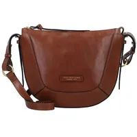 The Bridge Fedora Umhängetasche Leder 27 cm braun