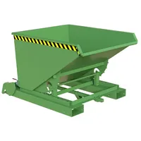 Bauer Südlohn Spänebehälter S4A 600, lackiert, Resedagrün