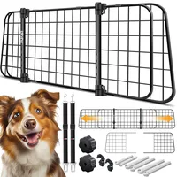 Lovpet LovPet® Hundegitter Auto, Autoschutzgitter Trenngitter Universal, verstellbare Breite,