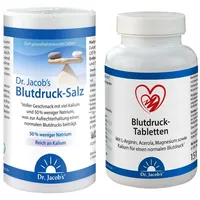 Dr. Jacob's Blutdruck-Salz + Dr. Jacob's Blutdruck-Tabletten