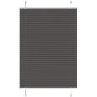 VidaXL Plissee 85 x 150 cm schwarz