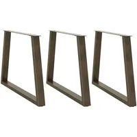 VidaXL V-Form 100 x 73,3 cm braun