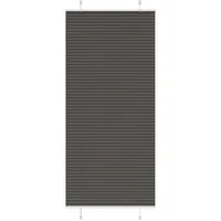 VidaXL Plissee 85 x 200 cm schwarz