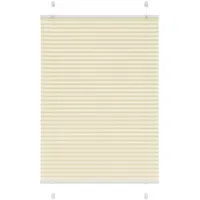 VidaXL Plissee Creme 85 x 150 cm / Fenstergröße