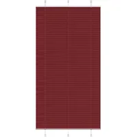 VidaXL Plissee Bordeauxrot 105 x 200 cm rot