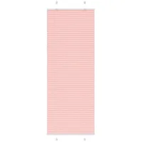 VidaXL Plissee Rosa 80x200 cm Stoffbreite 79,4 cm Polyester