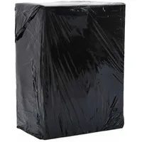 VidaXL Stretchfolie 6 Stk. Schwarz 20 μm 50 cm