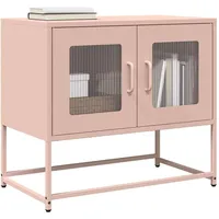 VidaXL TV-Schrank Rosa 68x39x60,5 cm Kaltgewalzter Stahl