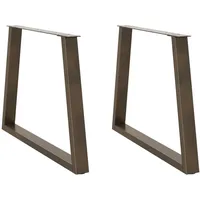 VidaXL Esstisch 90 x 73,3 cm braun