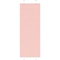 VidaXL Plissee Rosa 75x200 cm Stoffbreite 74,4 cm Polyester