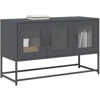 VidaXL TV-Schrank Anthrazit 100,5x39x60,5 cm Kaltgewalzter Stahl