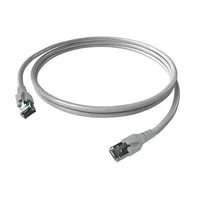 EasyLan FlexBoot Patchkabel S/FTP, grau, 0,5 m