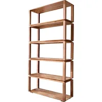 DeLife Standregal Sakura 100x200 cm Akazie Natur 5 Fächer