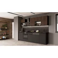 Küchen-Preisbombe Küchenzeile SIENA + MONZA BASIC LOFT 280 cm