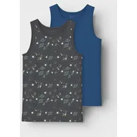 NAME IT Jungen Nkmtank Top 2P Iron Space Noos,