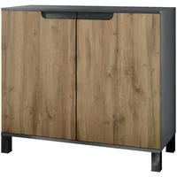 Vladon Kommode Sylt V3 (Moderner Küchenschrank, mit 2 großen