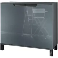 Vladon Kommode Sylt V3 (Moderner Küchenschrank, mit 2 großen