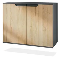 Vladon Kommode Sylt V3 (Moderner Küchenschrank, mit 2 großen