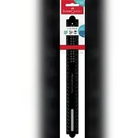 Faber-Castell Lineal Dots 30,0 cm, schwarz
