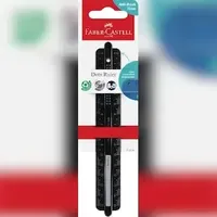 Faber-Castell Lineal Dots 15,0 cm, schwarz