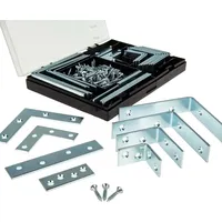 Masterproof Professional Masterproof Sortiment Winkel- und Verbindungsbleche, 180-teilig