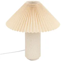 Atmosphera Créateur d'intérieur Tischleuchte in beige H38cm