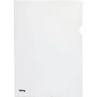 Viking Premium Klarsichthülle DIN A5 Transparent PP (Polypropylen) 120