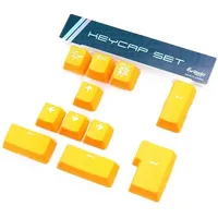 Ducky Keycap Set, Kunststoff (PBT) Double-Shot, orange, 11 Tasten,