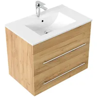 Posseik Badmöbel Artemis 750 Eiche Gold